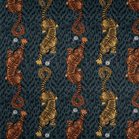Emma J Shipley Tigris Flame Curtains Emma J Shipley Tigris Flame Curtains