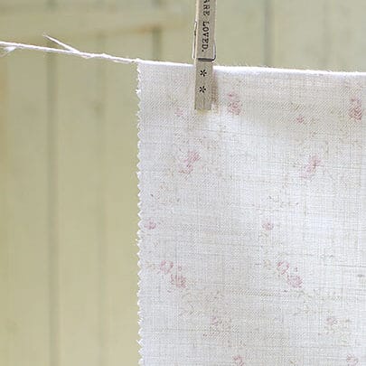 Grainsack Charcoal Peony & Sage Roman Blind