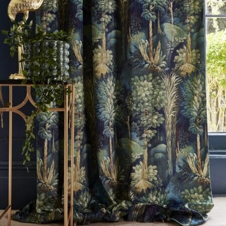 Forbidden Forest Ebony Curtains