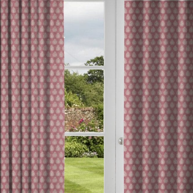 Emily Bond Jaipur Raspberry Curtains