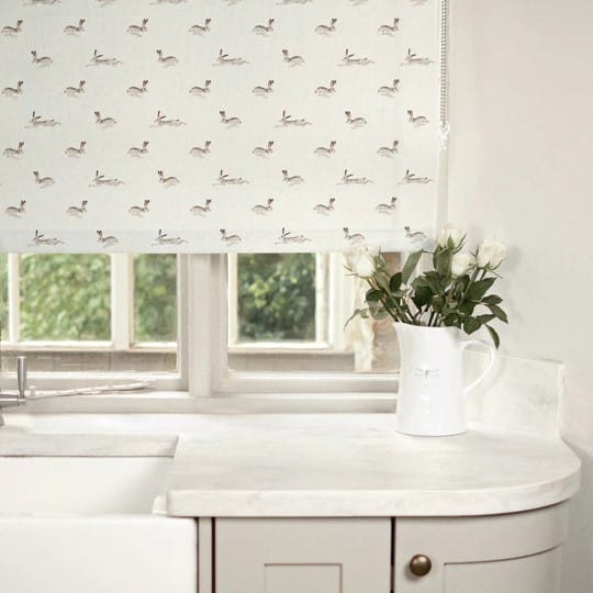 Sophie Allport Hare on Stone Roman BLind