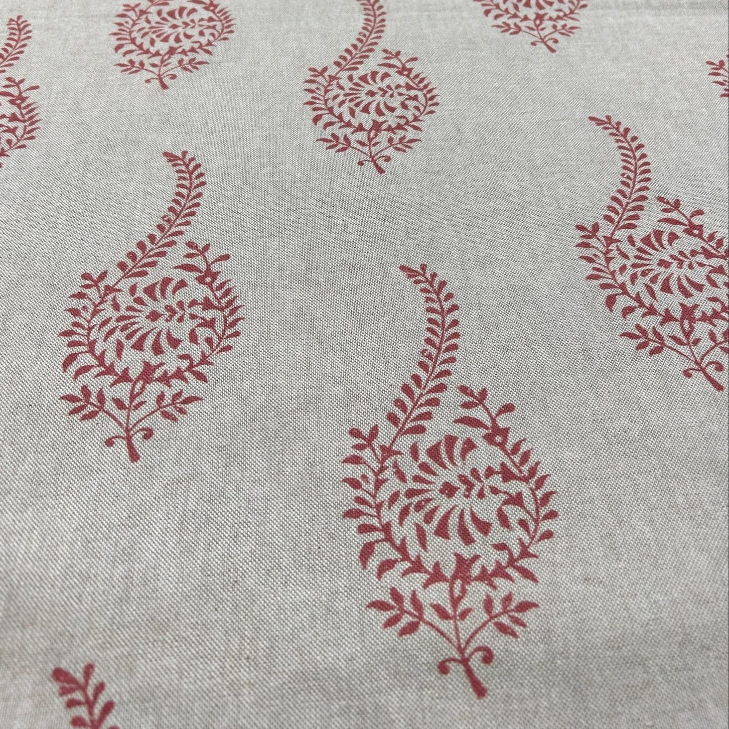 Sewing House Humber Red Curtains Sewing House Humber Red Curtains