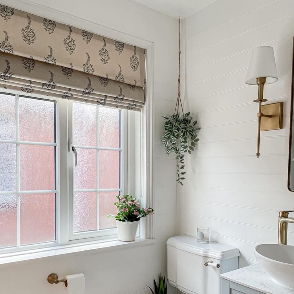 Sewing House Humber Indigo Roman Blind Sewing House Humber Indigo Roman Blind