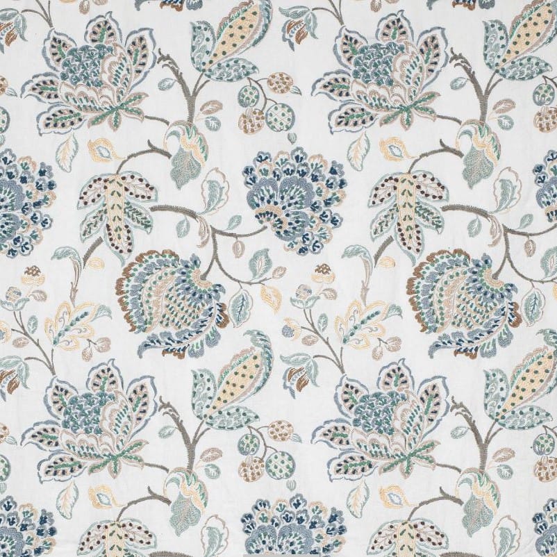 Colefax and Fowler Braganza Old Blue Curtains Colefax and Fowler Braganza Old Blue Curtains