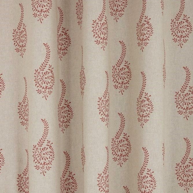 Sewing House Humber Red Curtains Sewing House Humber Red Curtains